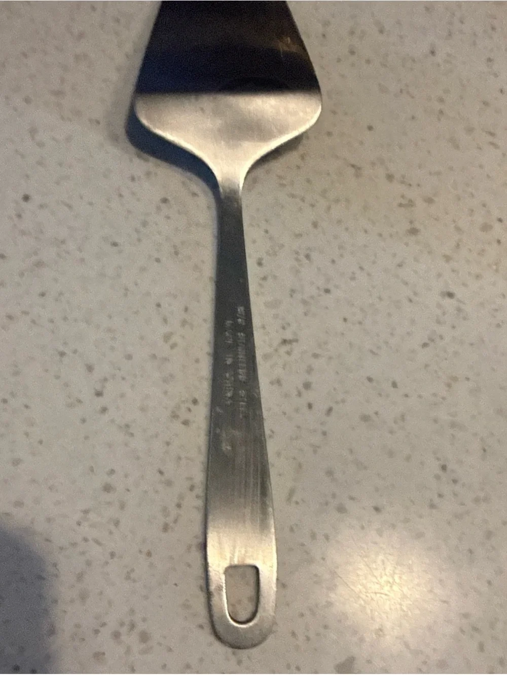 Stainless Steel Pie / Cake Server With Serrated Edge